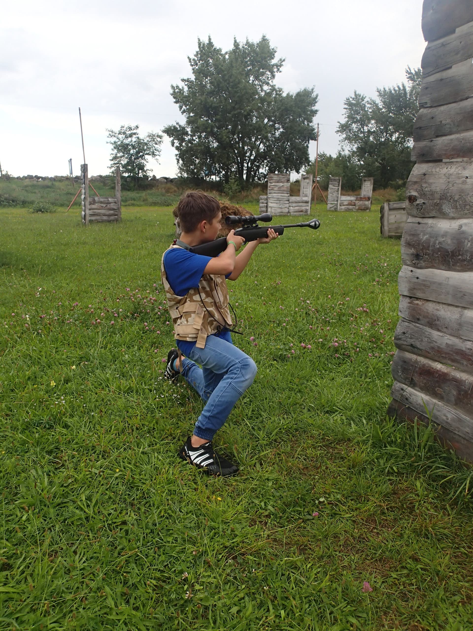 Lasertagová strelnica